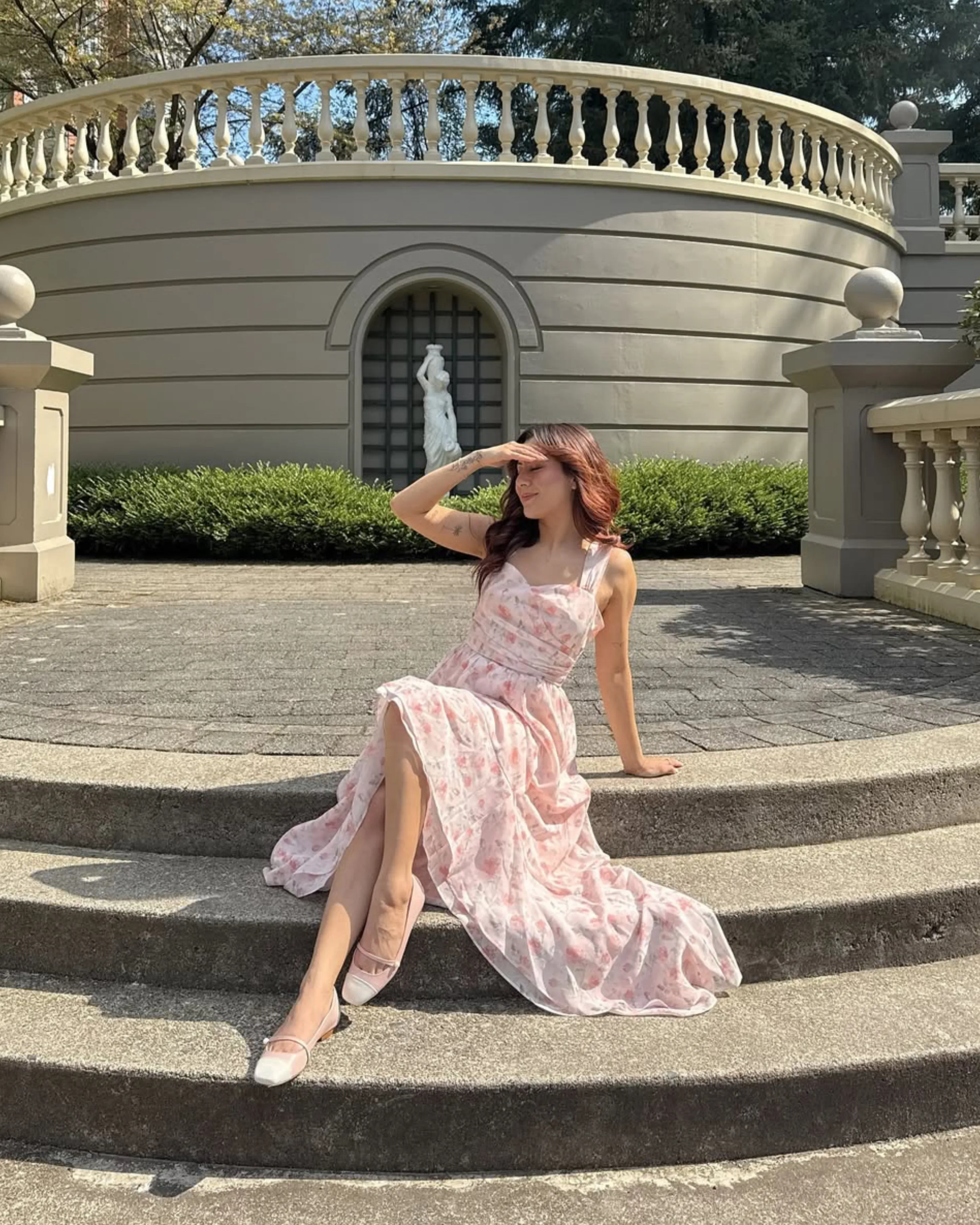 Yarrow Off Wht.Pink Leather Flat Shoes Business Professional