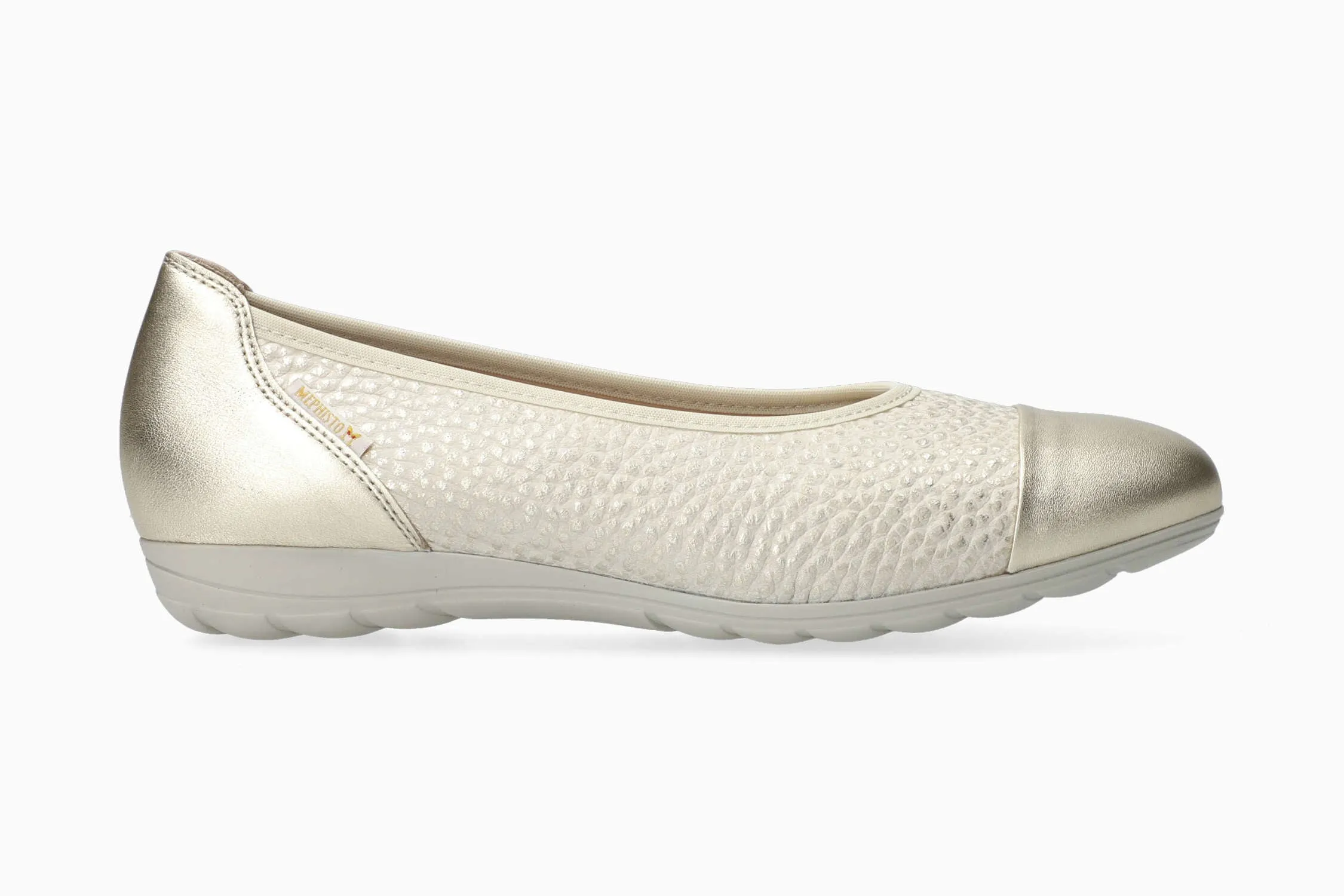 Erika - Gold Best Luxury Flat Shoes