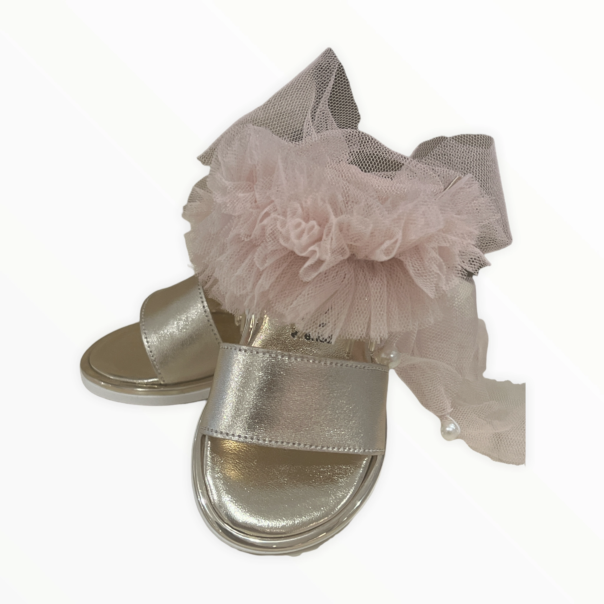 Size 16 Running Shoes Ever Kid Pink Tulle Sandal