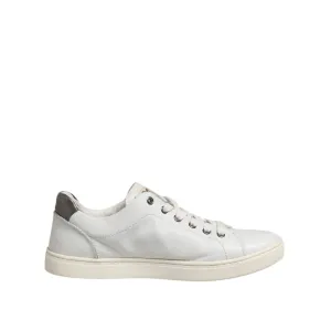 Pastry Sneakers Dolce & Gabbana White Silver Sacred Heart Men Sneakers Shoes