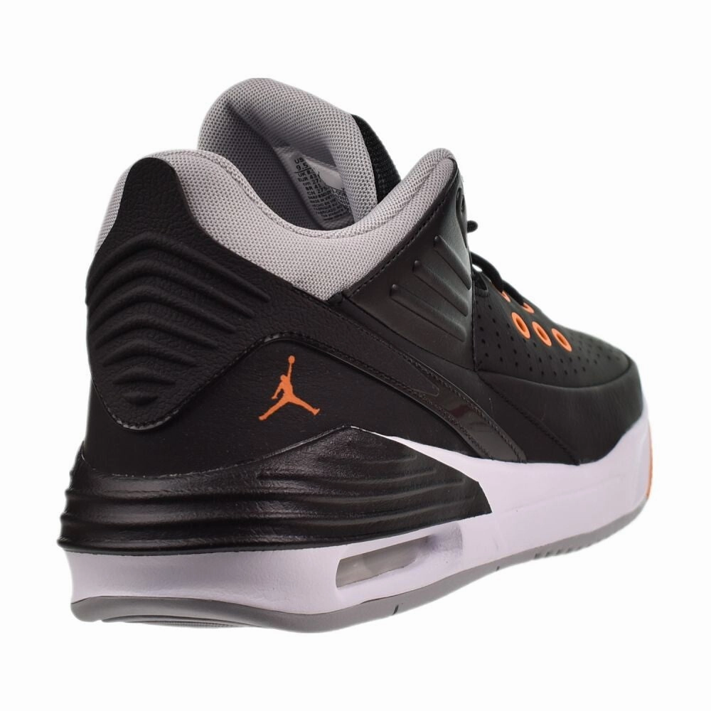 Asics Contend 9 Running Shoe Jordan Max Aura 5 Men's Shoes Black-Wolf Grey-Magma Orange dz4353-008