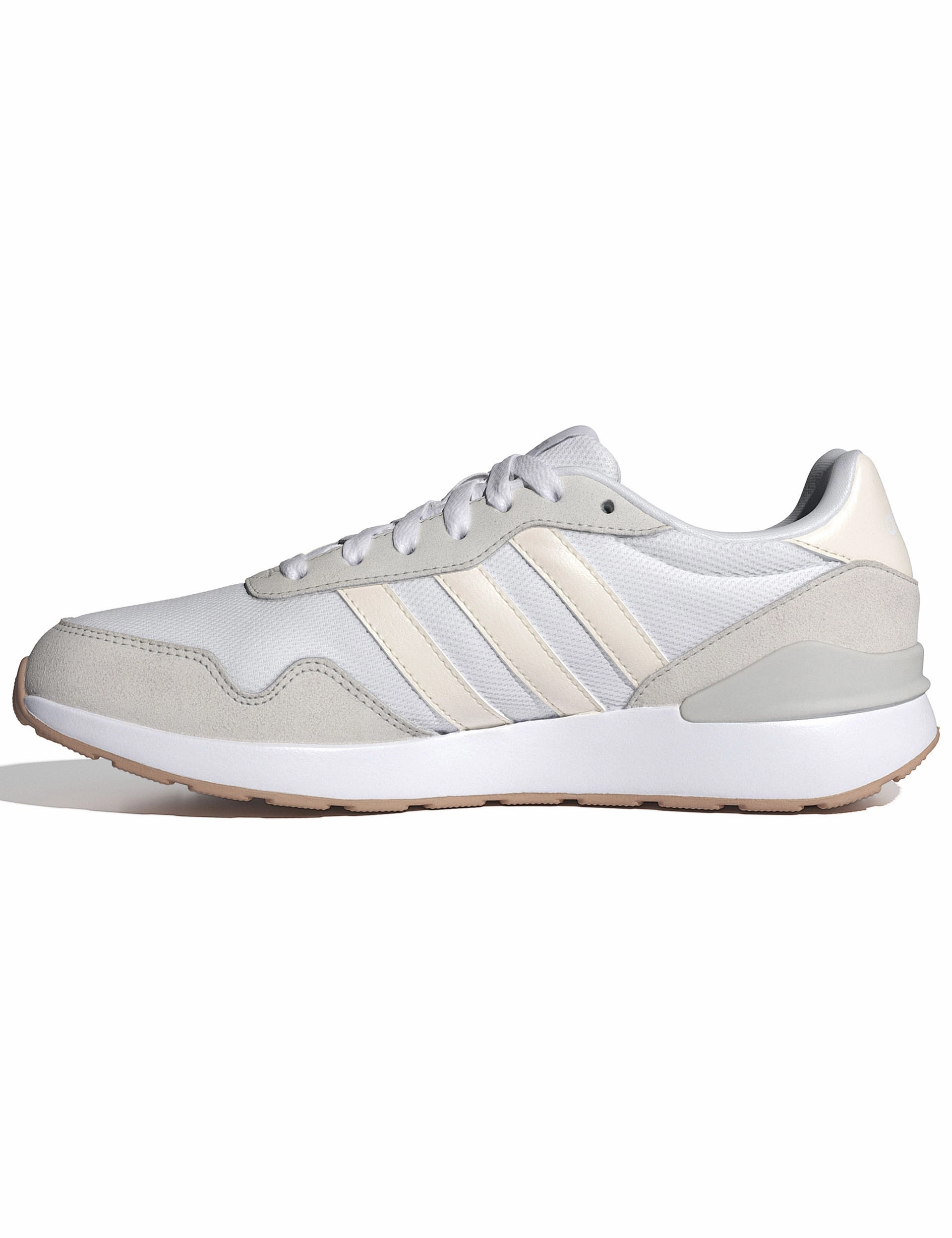 Run 60S 4.0 Shoes - Cloud White/Chalk White/Grey One Adidas Break Start Mid Shoes