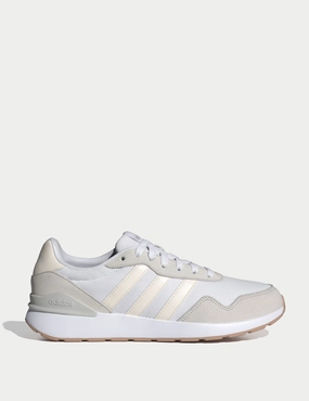 Adidas Suede Shoes Run 60S 4.0 Shoes - Cloud White/Chalk White/Grey One