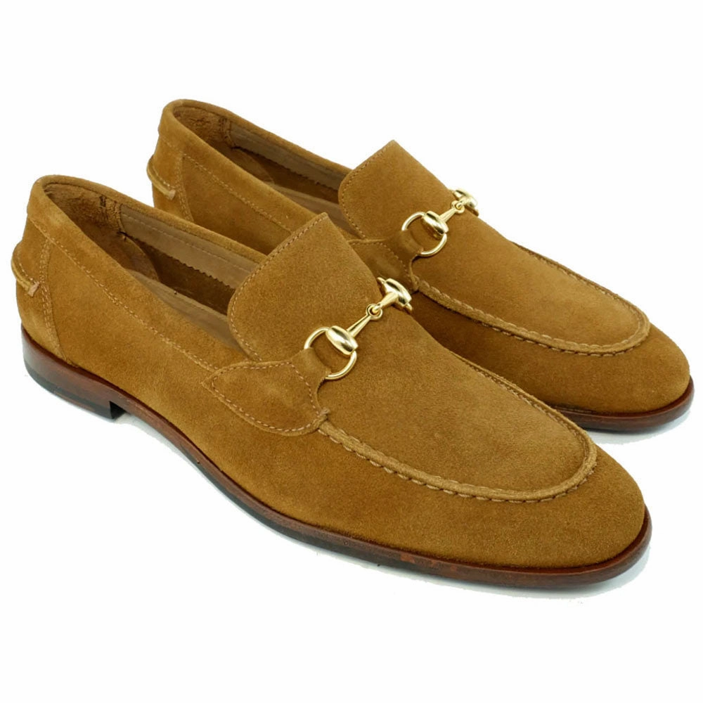 Alan Payne Miami Mens Bourbon Suede Loafers Loafers And Leather Jacket