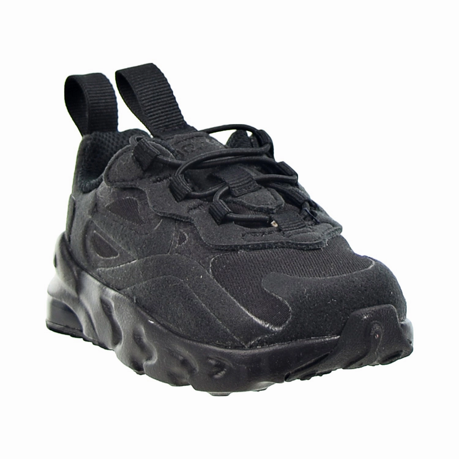 Asic Basketball Shoes Nike Air Max 270 React (TD) Toddlers' Shoes Black-Black