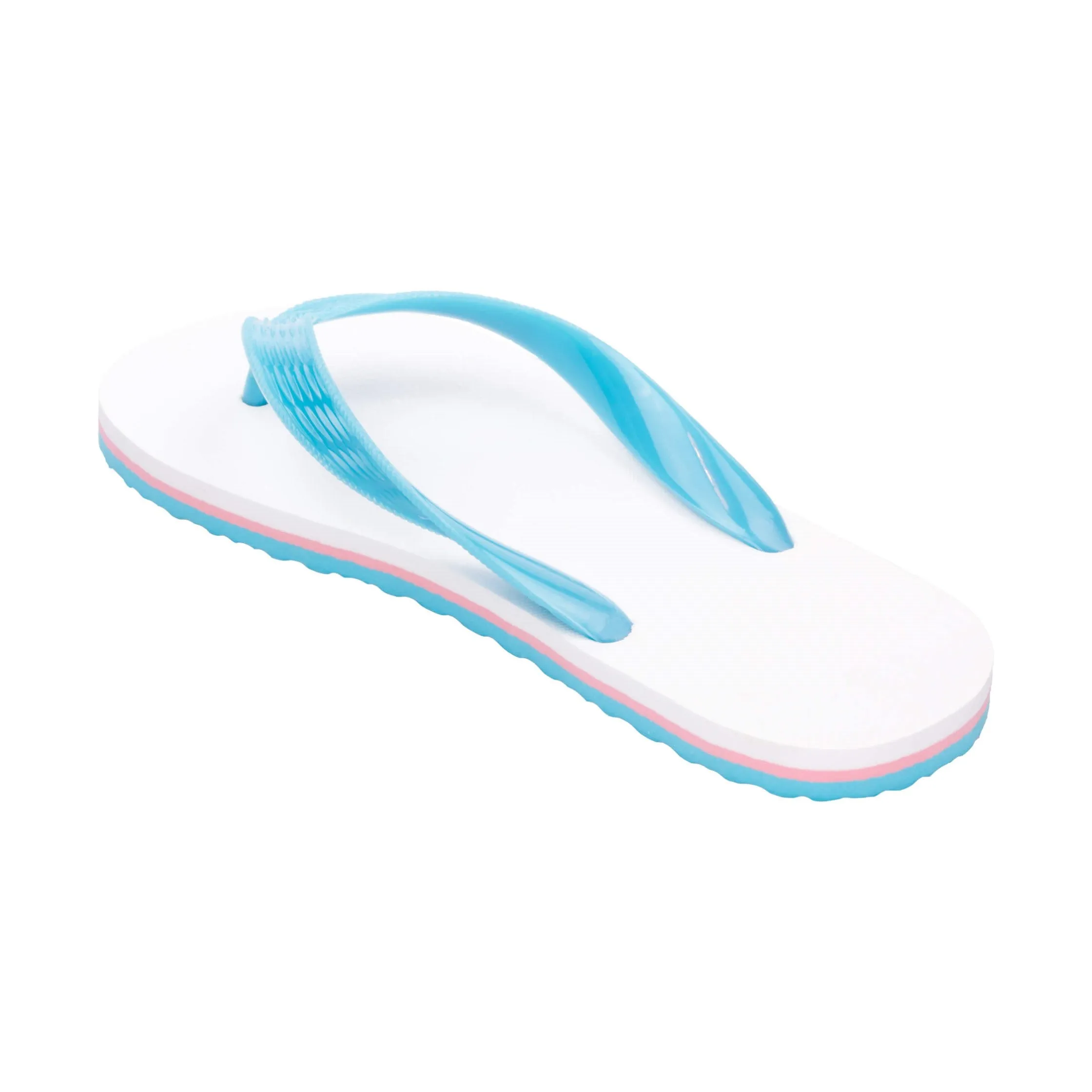 Women's White Slippah Bronx Flip Flops