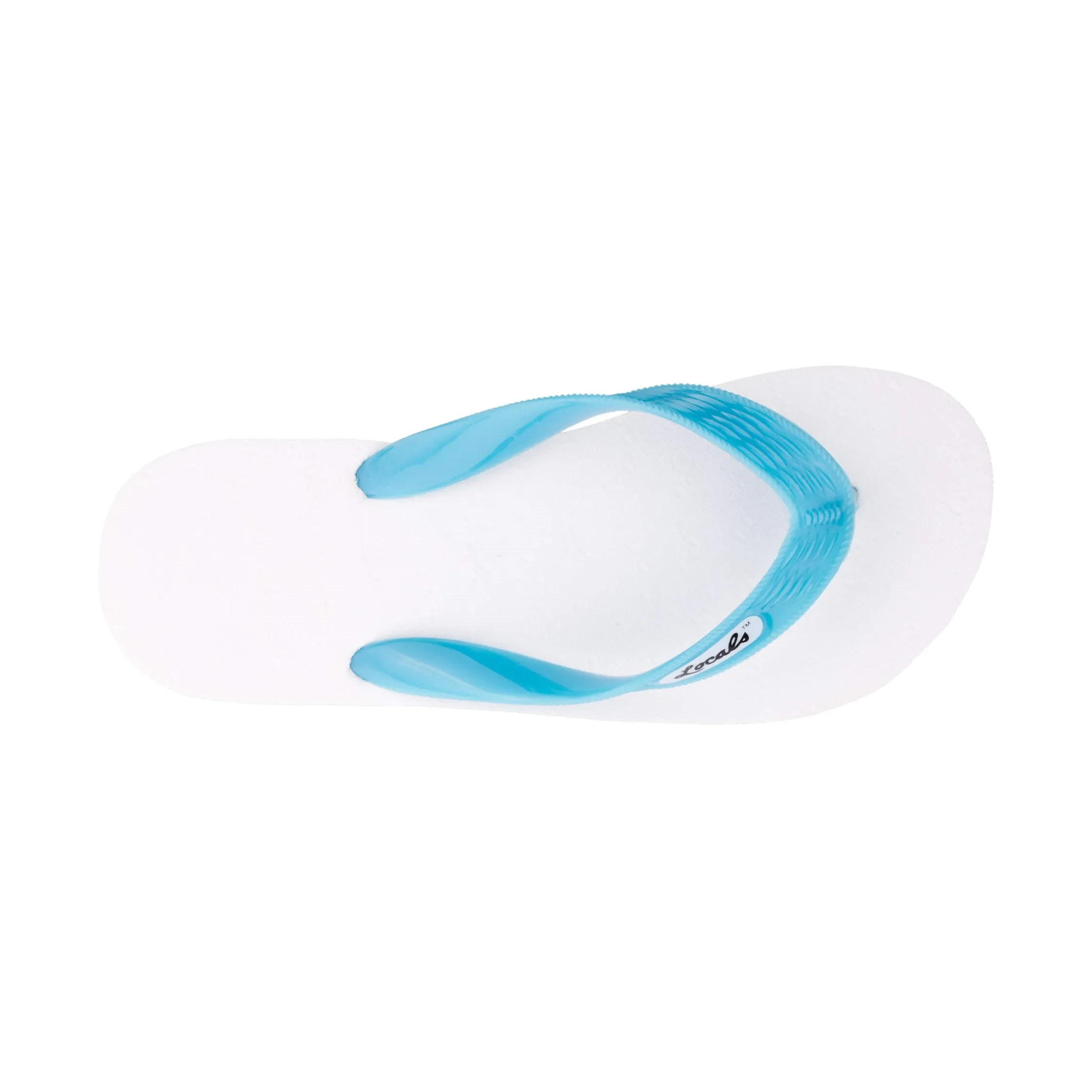 Ankle Flip Flops Women's White Slippah