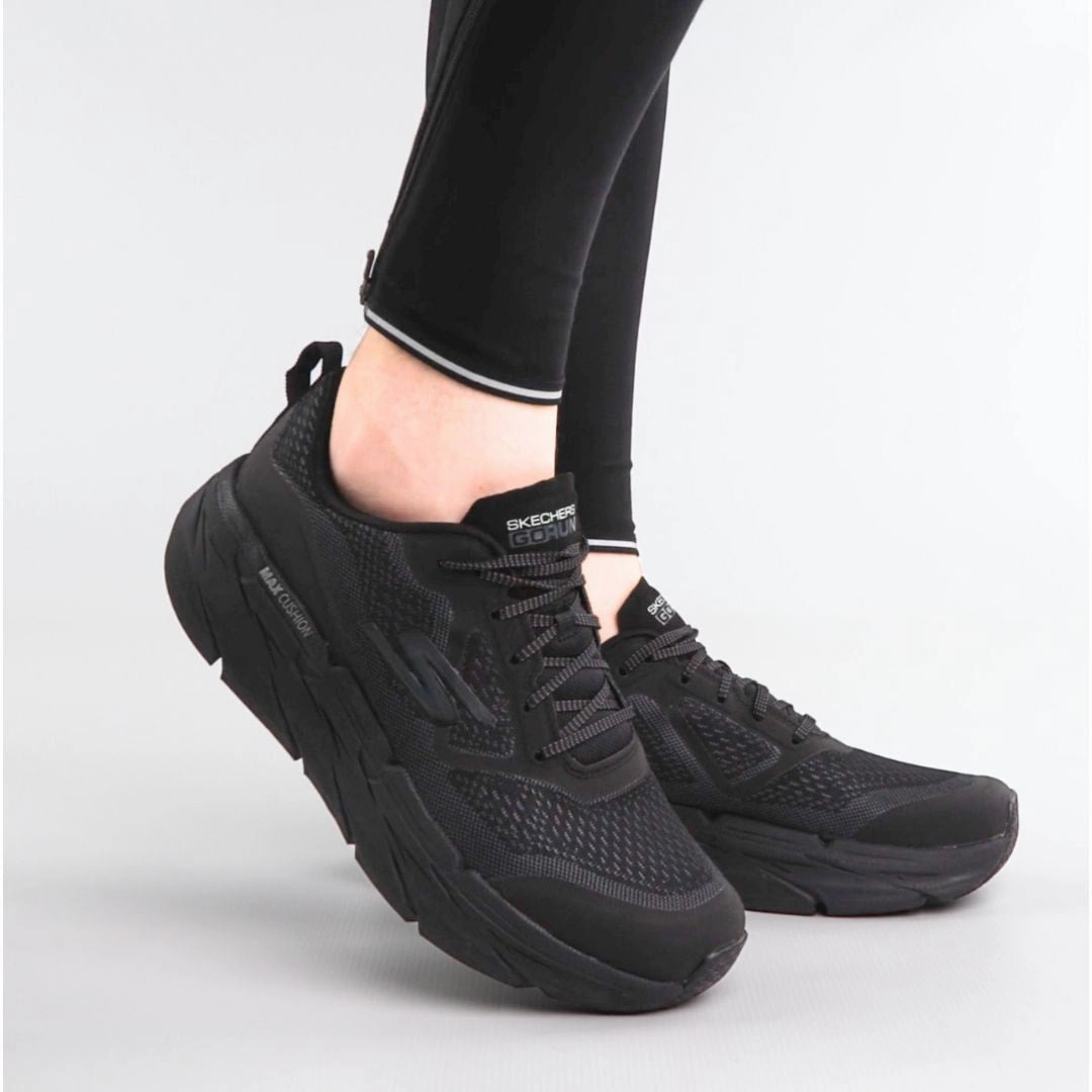 Cloud Shoes For Running SKECHERS Max Cushioning Premier Sneakers 54450-BLKBLK