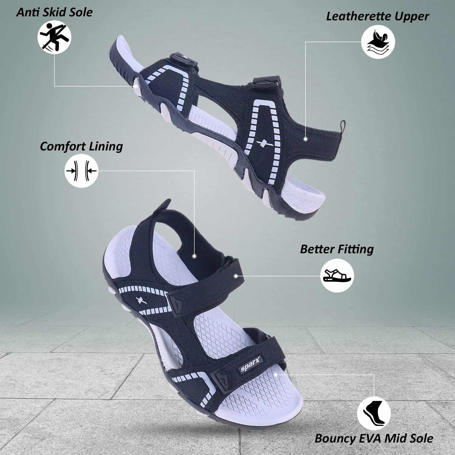 Sparx Sandals for Men SS 676 Sandals Curacao Restaurants