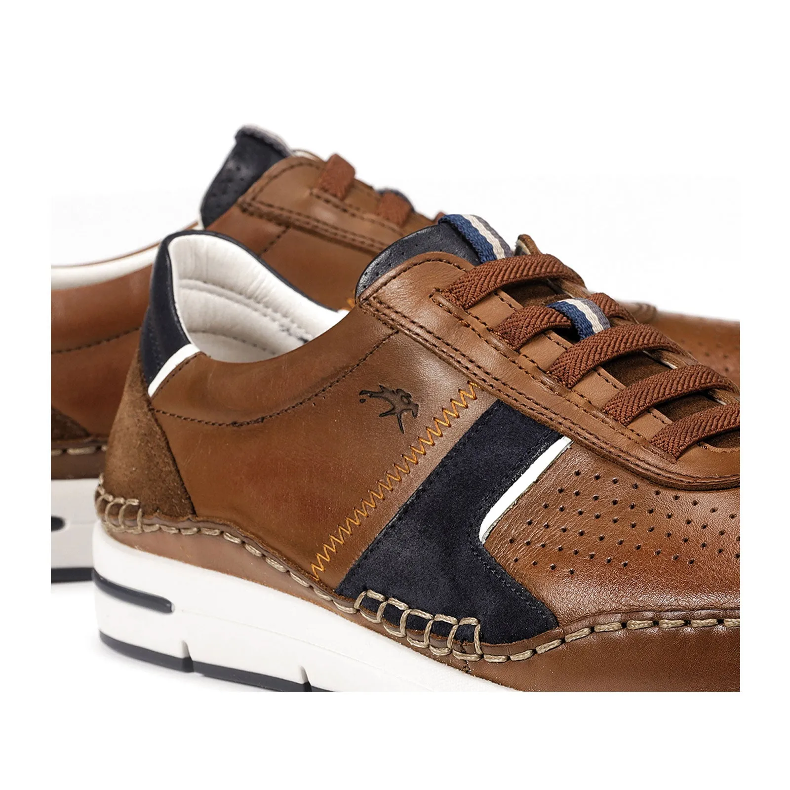 6pm Casual Shoes Fluchos Yannic F1443 Sneaker (Men) - Cuero