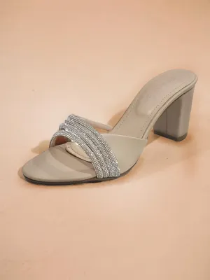 Slippers With A Wedge Fawn Fancy Slippers for women