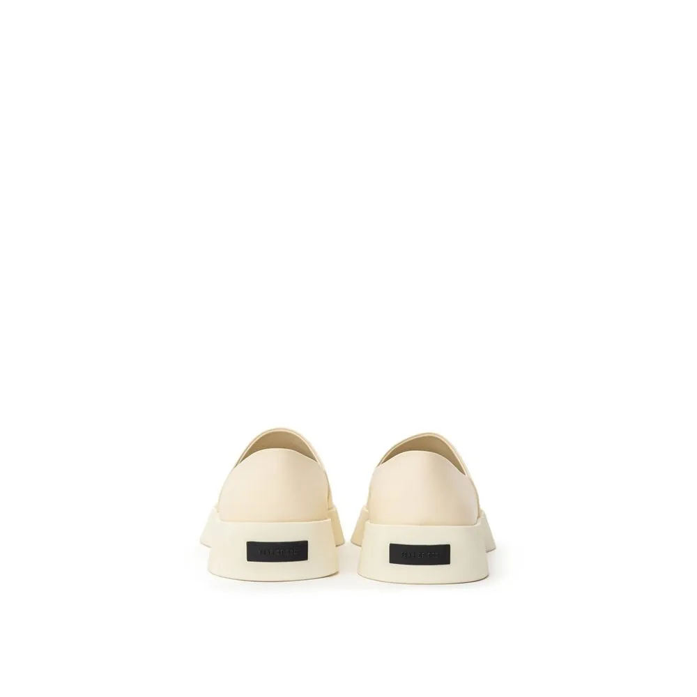 Fear Of God Beige Leather Slip-On Loafer Loafers Nyc