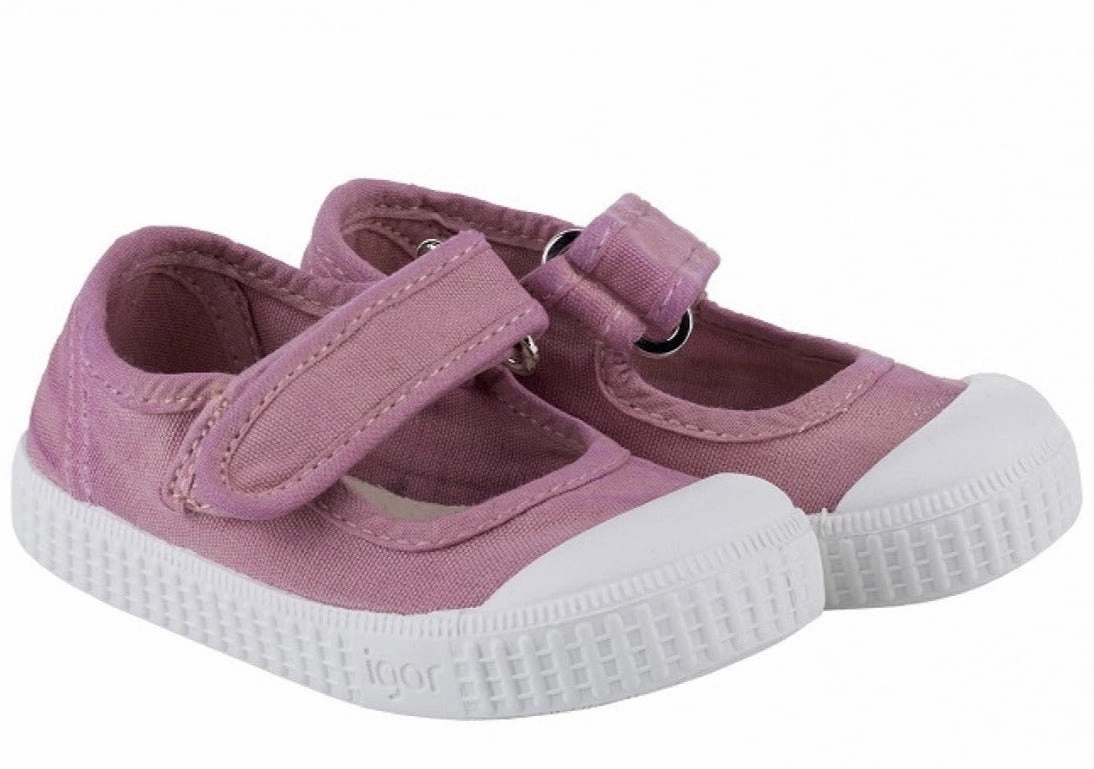 Igor Girl's Irene Mary Jane Shoes - Rosa New Style Casual Shoes