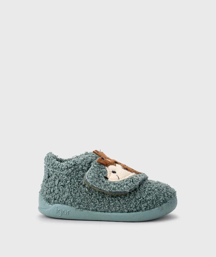 Casual Shoes For Summer Igor Boy's and Girl's Homie Erizo Hedgehog Barefoot Shoes - Verde