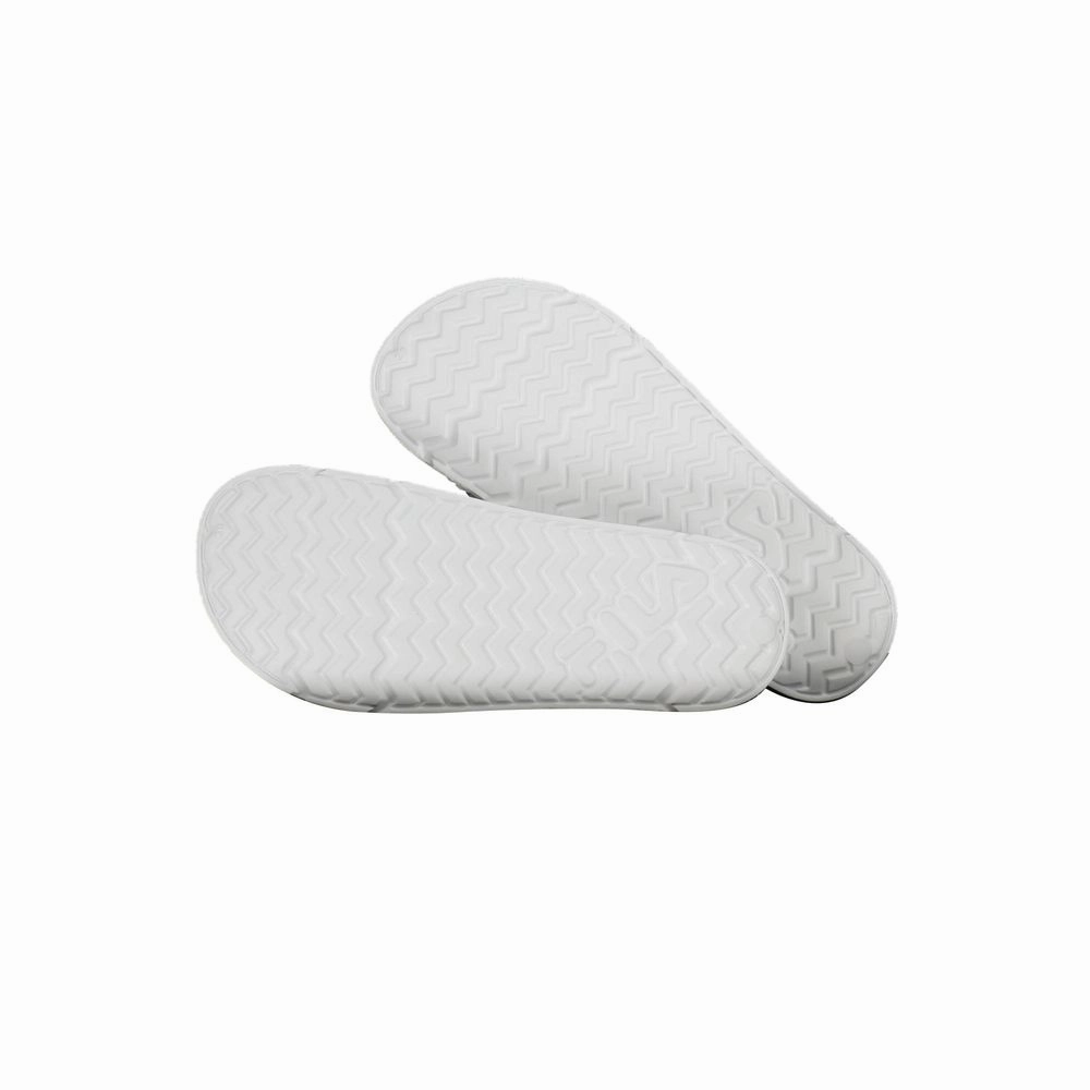 Fila White Polyethylene Women Sandal Strappy Slide Sandals