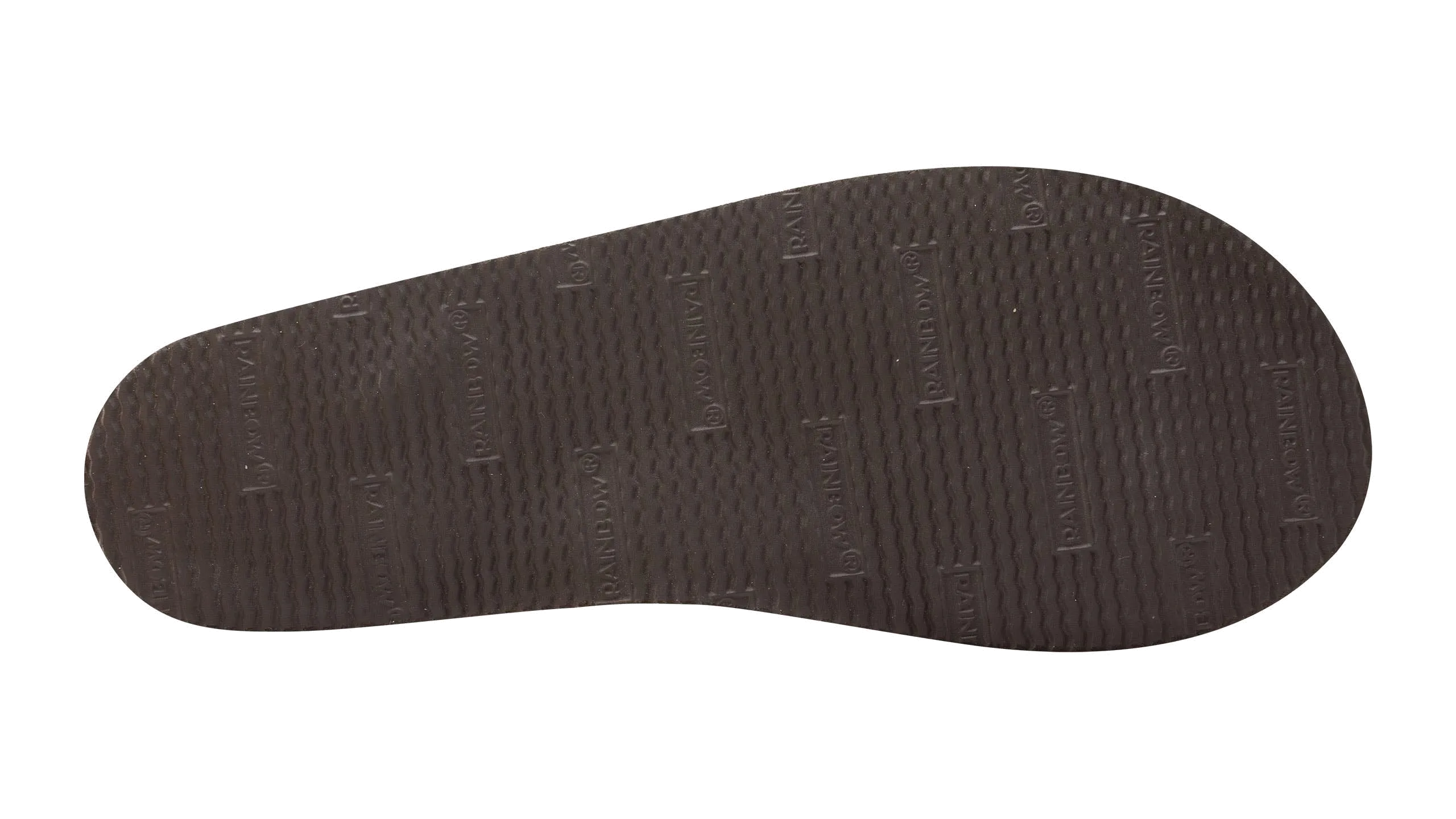 Flirty Braidy Dark Brown Xmas Flip Flops