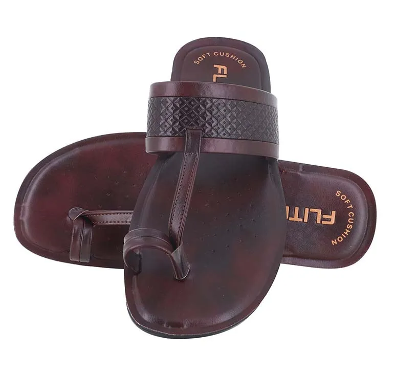 FLITE Slippers for men PUG 127 Cow Print Slippers