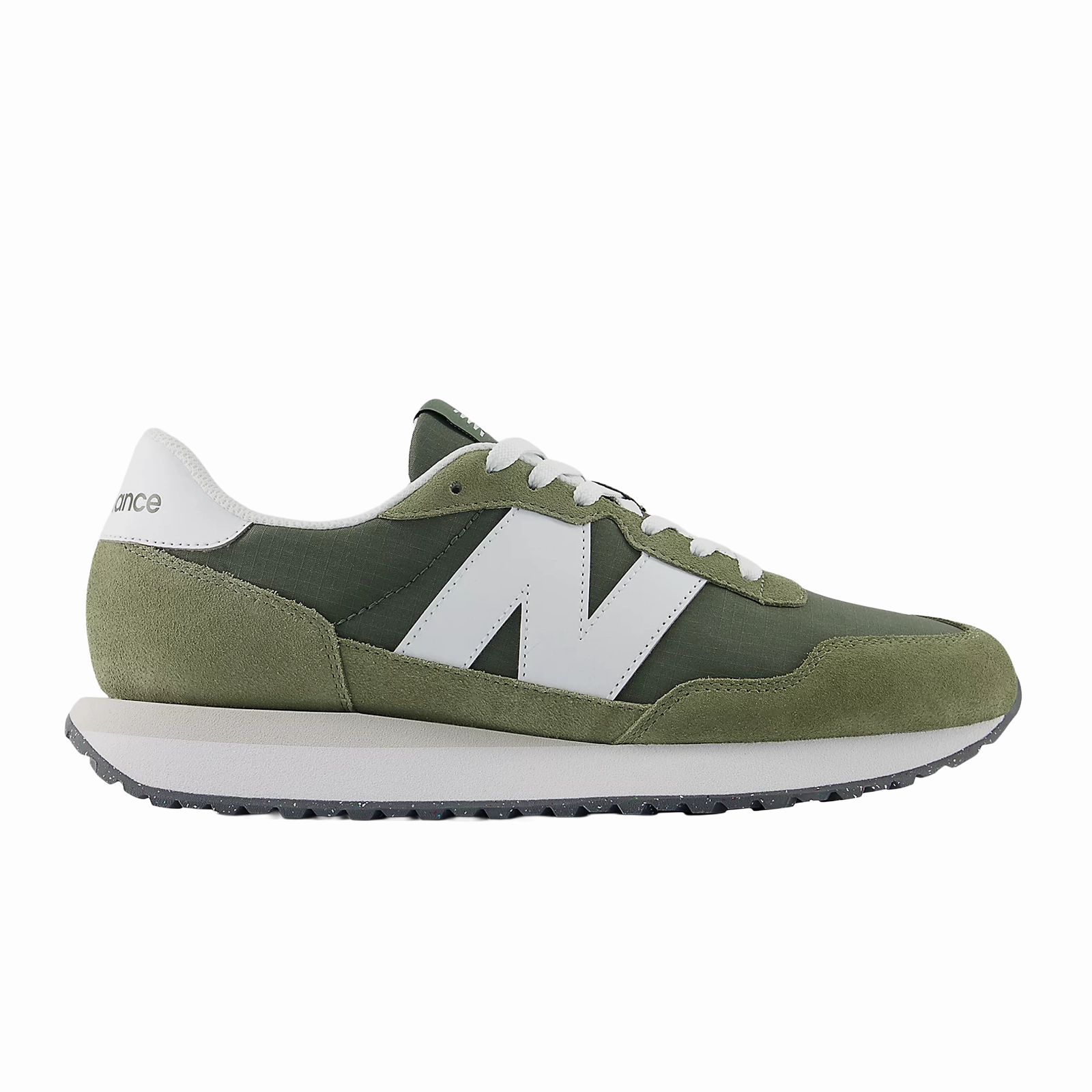 New Balance 237 Sneaker (Men) - Dark Olivine/NB 103 White Running Snow Shoes