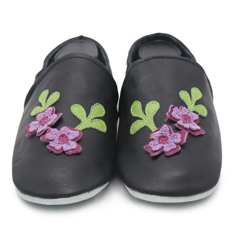 Flower black Women Slippers Tasman Slippers Outfit