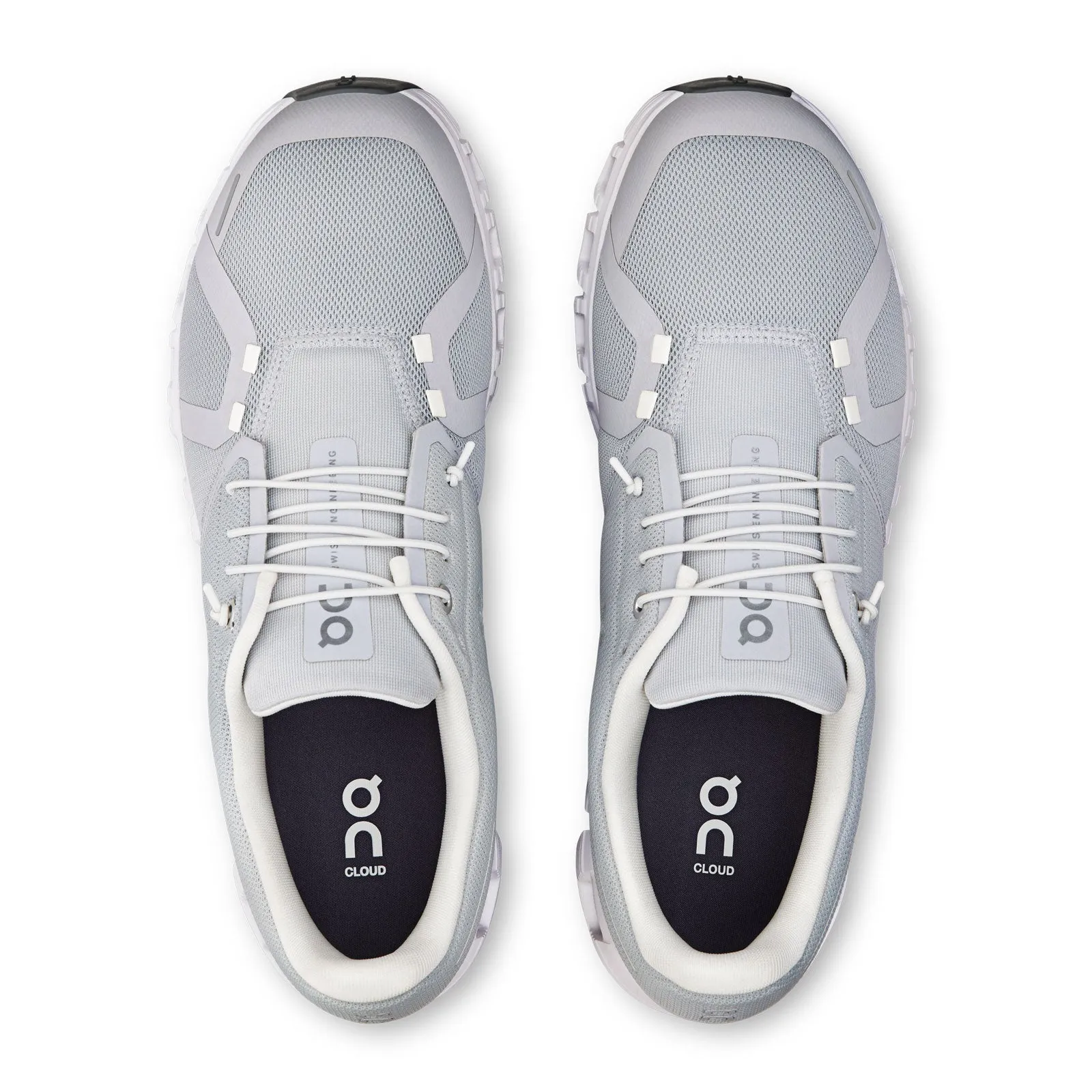 Alphafly 3 Running Shoes On Running Cloud 6 Running Shoe (Men) - Glacier/White