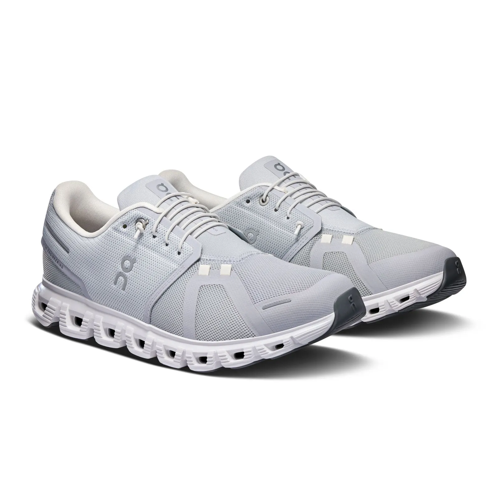 Running Shoes With Flat Sole On Running Cloud 6 Running Shoe (Men) - Glacier/White