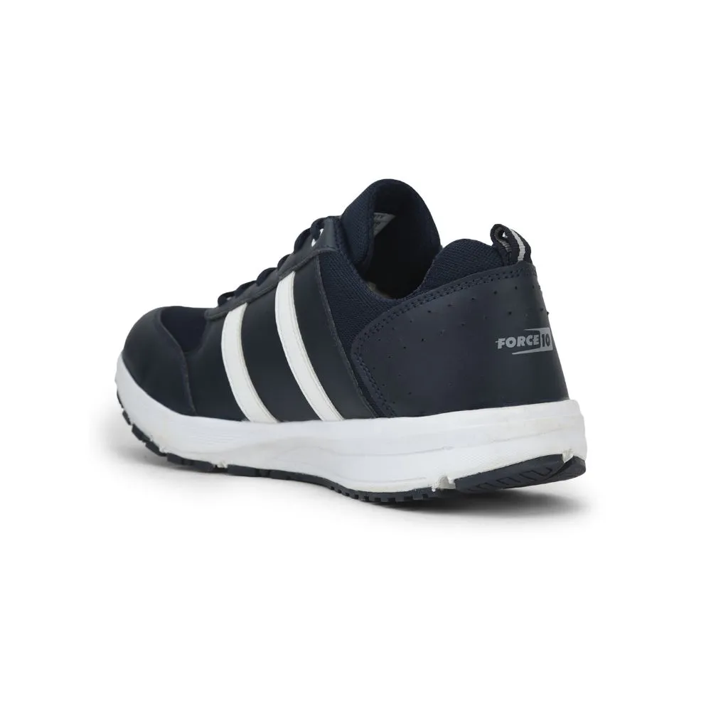Best Run/walk Shoes Force 10 Sports Lacing Shoes For Men (N.Blue) LB46-SNE By Liberty