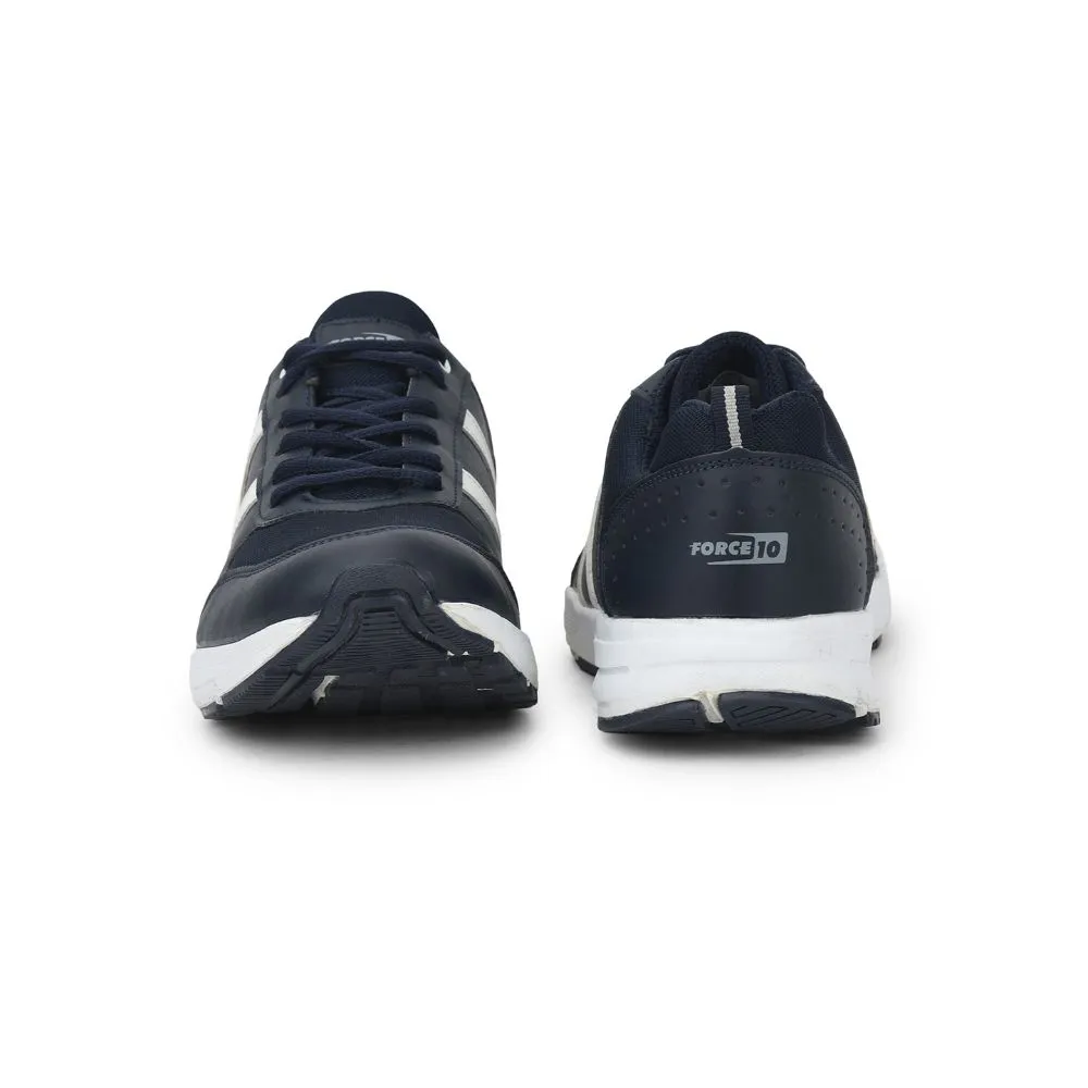 On Cloudrunner Running Shoes Force 10 Sports Lacing Shoes For Men (N.Blue) LB46-SNE By Liberty