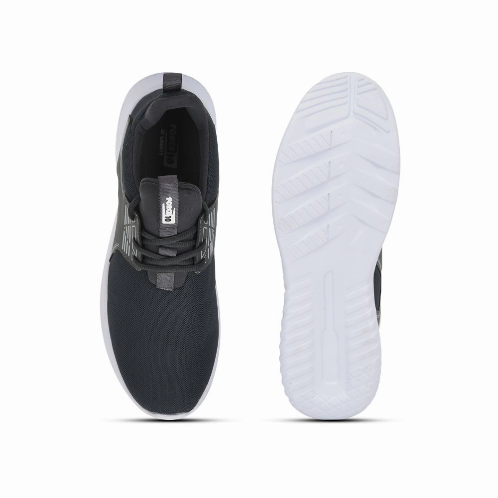 Best Shoes For Running With Achilles Tendonitis FORCE 10 Sports Lacing Shoe For Men (Grey) CASEW-E By Liberty