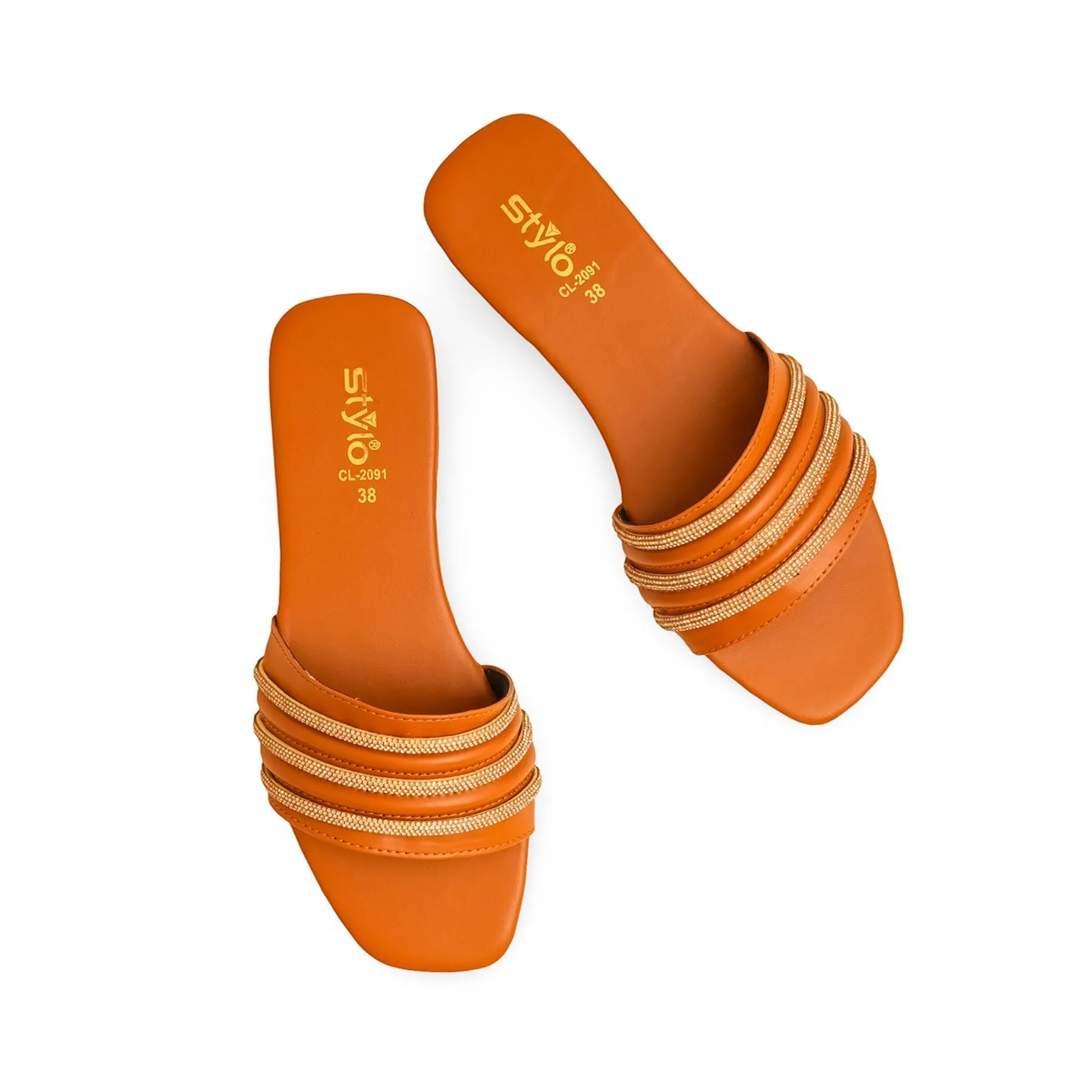 Best Casual Shoes For Snow Mustard Casual Slipper CL2091