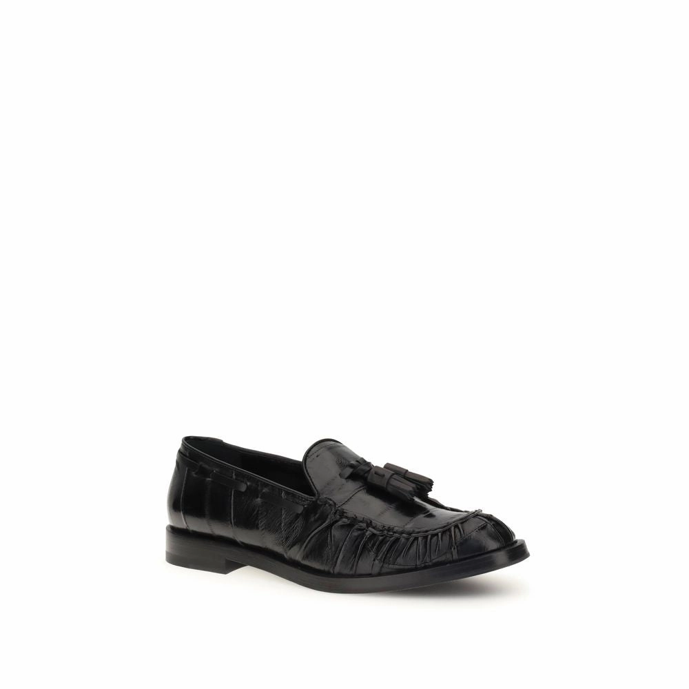 Fratelli Rossetti Black Rubber Slip-On Loafers Christian Louboutin Loafers