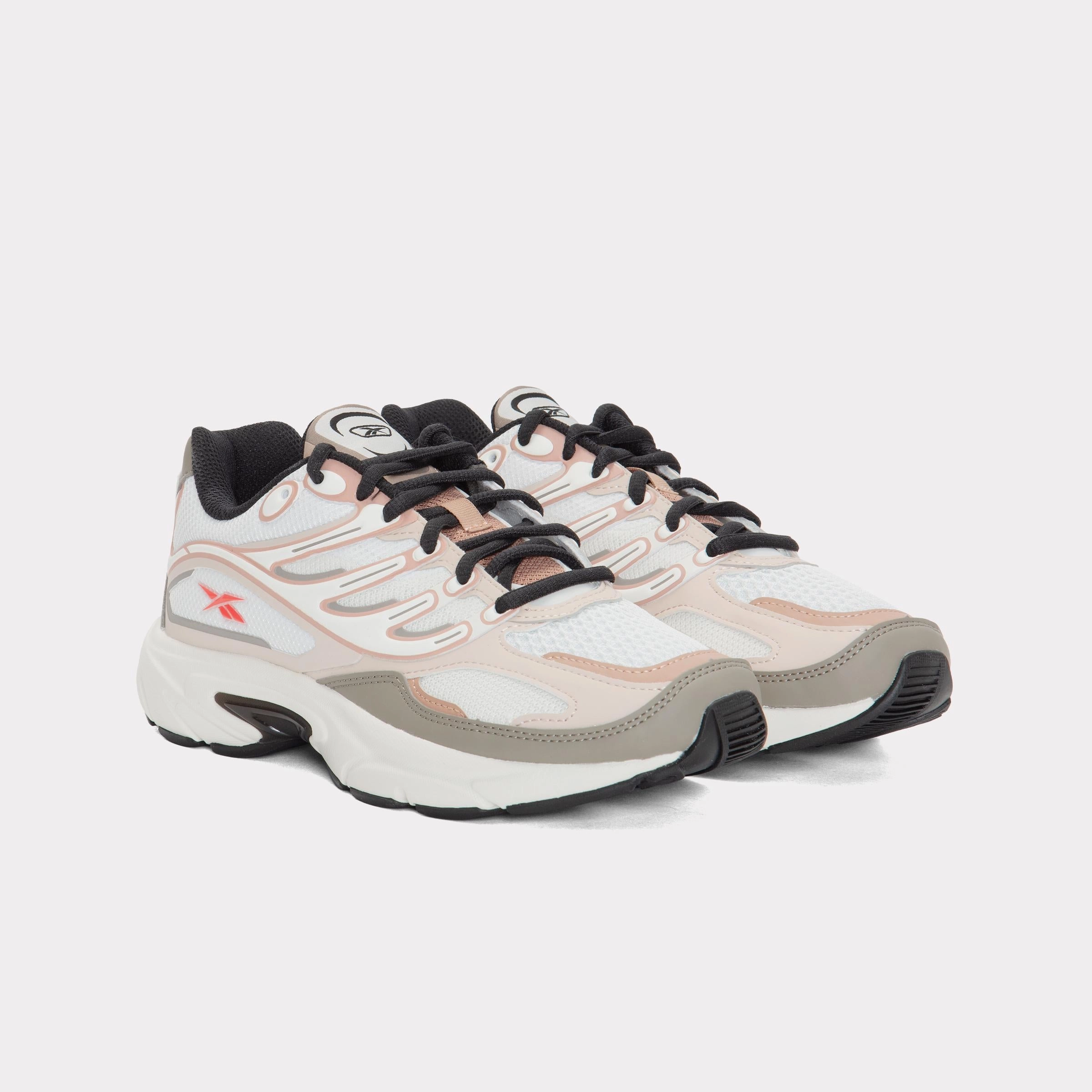 Reebok Footwear Women Premier Road Control Shoes BARELY GREY/MUTED CLAY/PINK CL Road Vs Trail Running Shoes