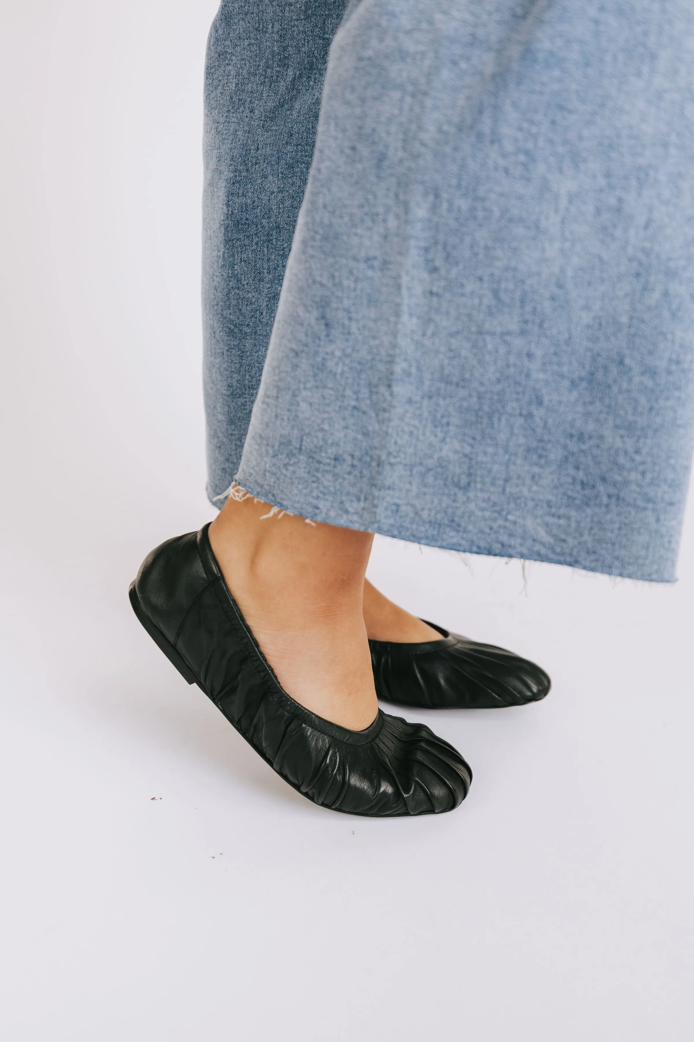 FREE PEOPLE - Cara Ballet Flat Ballet Shoes Flat Toe
