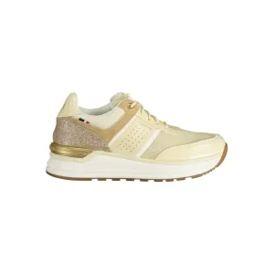 Sparkly Shoes Sneakers U.S. POLO ASSN. Beige Polyester Sneaker