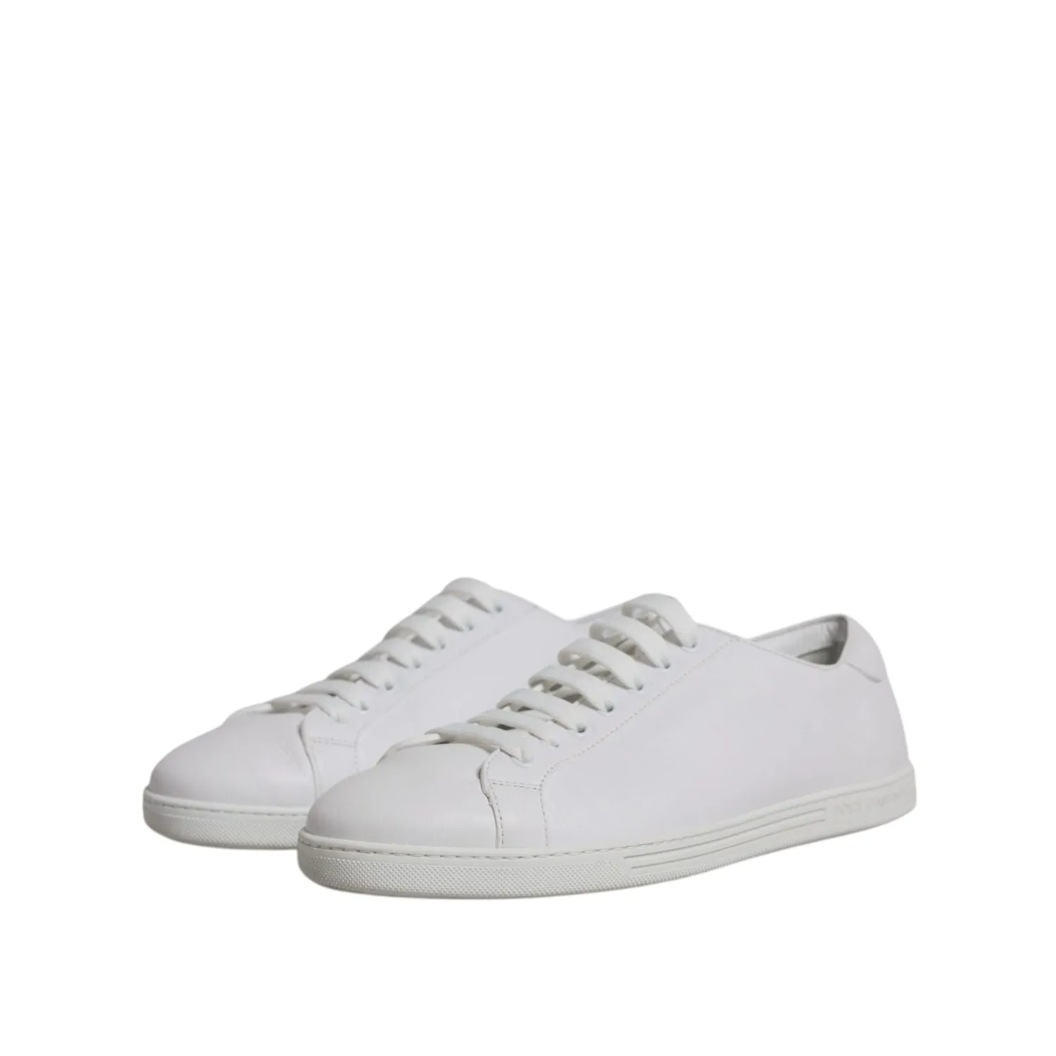 Dolce & Gabbana White Low Top Men Saint Tropez Sneakers Shoes Hi Top Sneakers