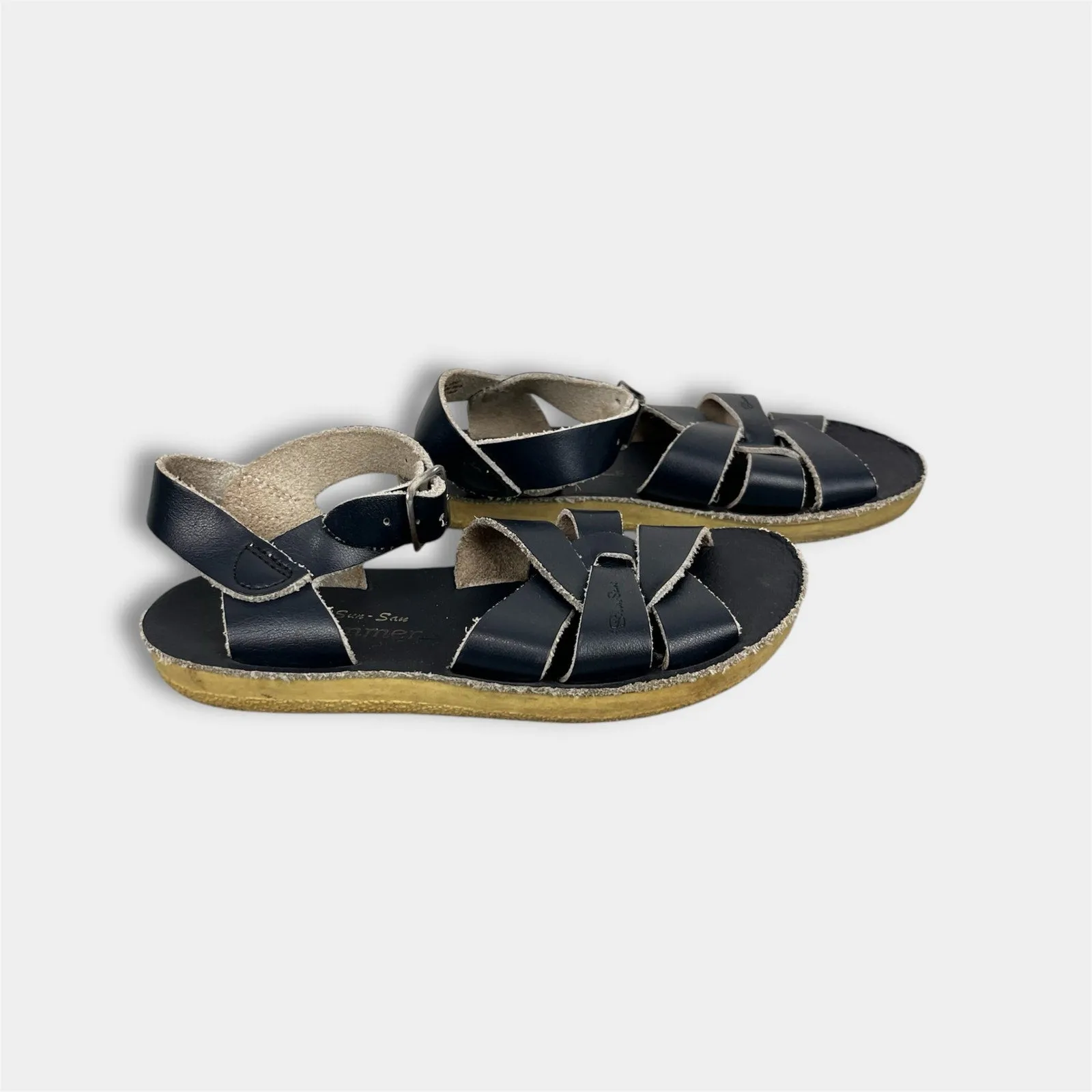 Sandals Hunter Park Salt Water Sandals by Hoy Sun-San Swimmer Navy 11