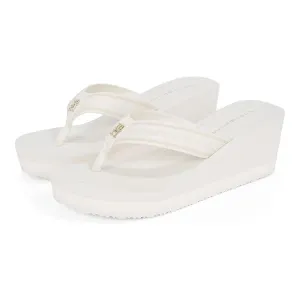 Tommy Hilfiger Flip-Flops TH Stripes Wedge Beach Sandal FW0FW08521-WHT Flip Flops Fish