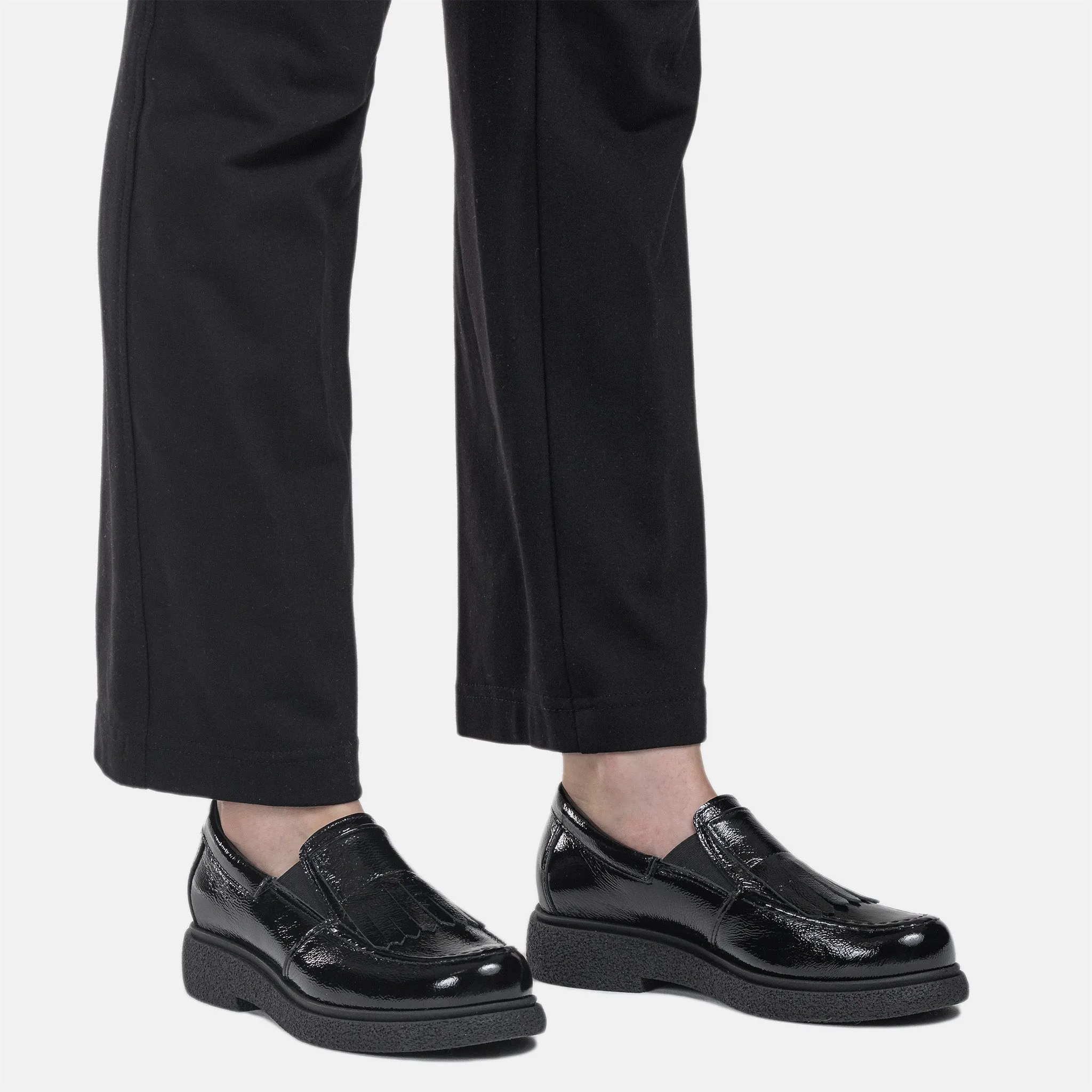 Python Skin Loafers MATARA Womens tassel loafers