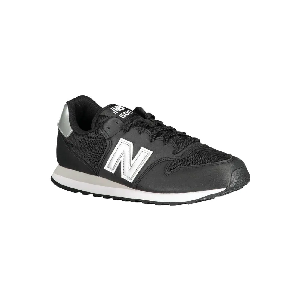 New Balance Black Polyester Sneaker Training Sneakers