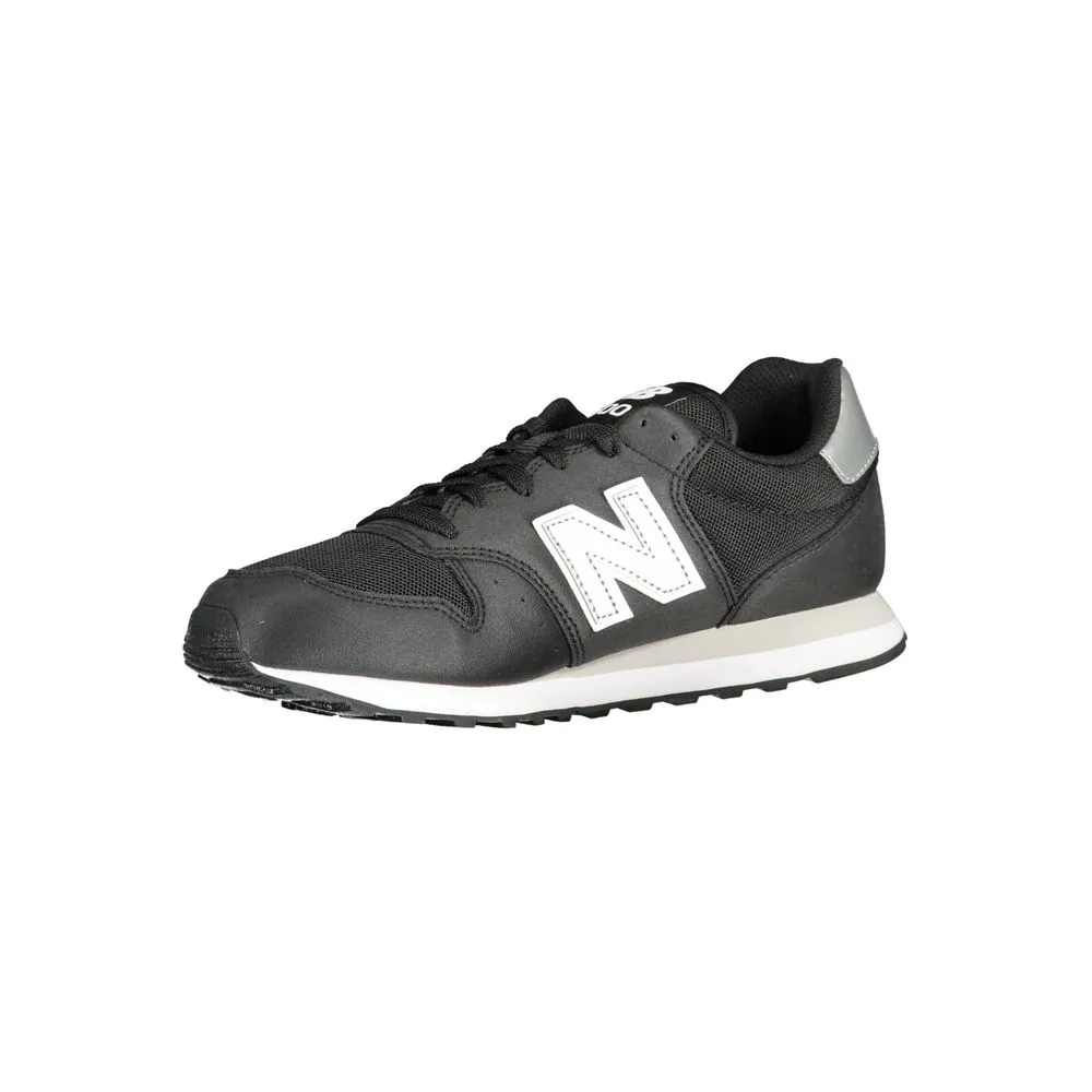 New Balance Black Polyester Sneaker Red Shoes Sneakers