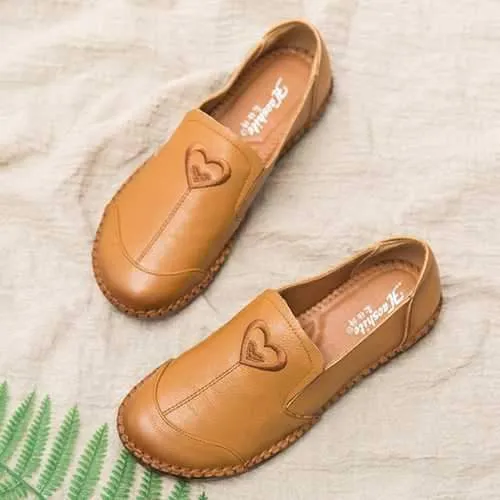 Women Casual Breathable Soft Sole Flats Loafers Shoes Gyw Loafers