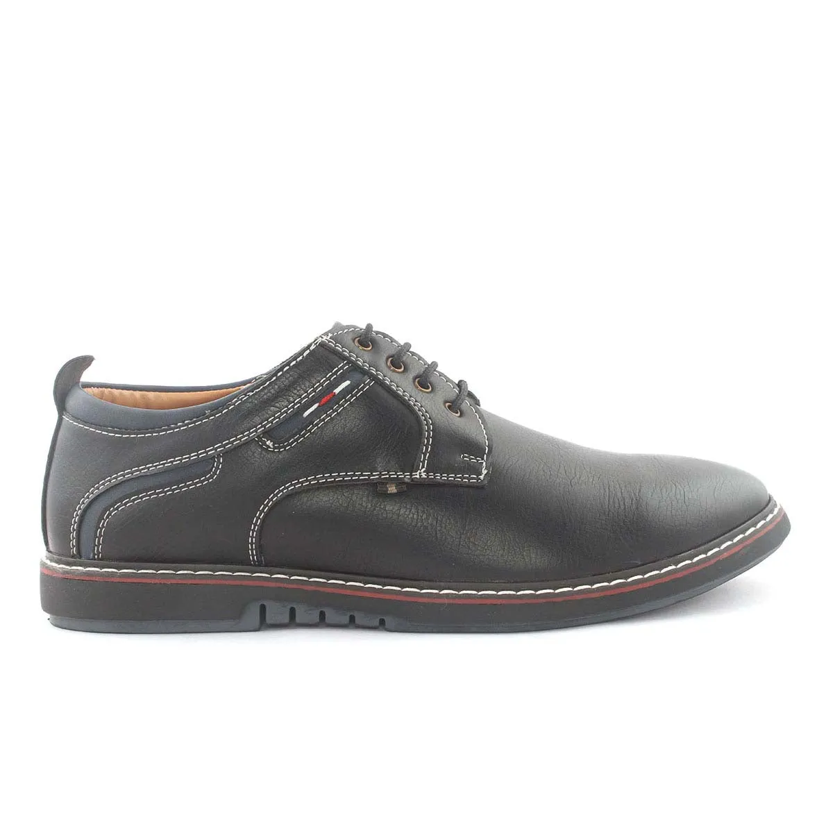 Best Casual Shoes To Wear With Leggings Black Modish Lace-Ups