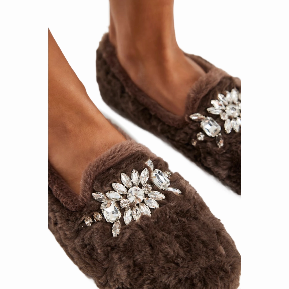 Closed Slippers SLUMBER LOAFER MOCHA