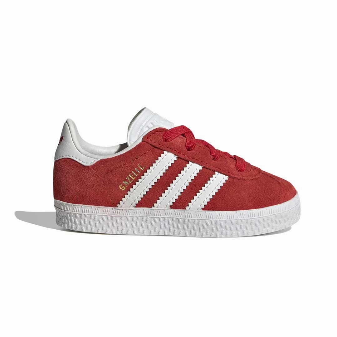 Miami Hurricanes Adidas Shoes adidas - Kids' (Infant) Gazelle Comfort Closure Elastic Lace Shoes (IH0362)
