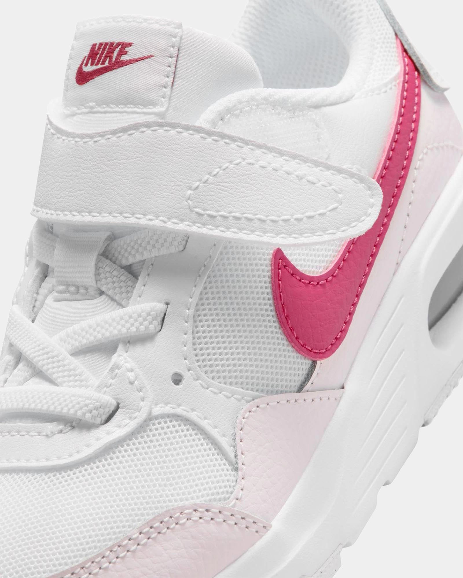 Air Max Sc Pre-School White/Sweet Beet/Light Violet Bling Sneakers Wedding