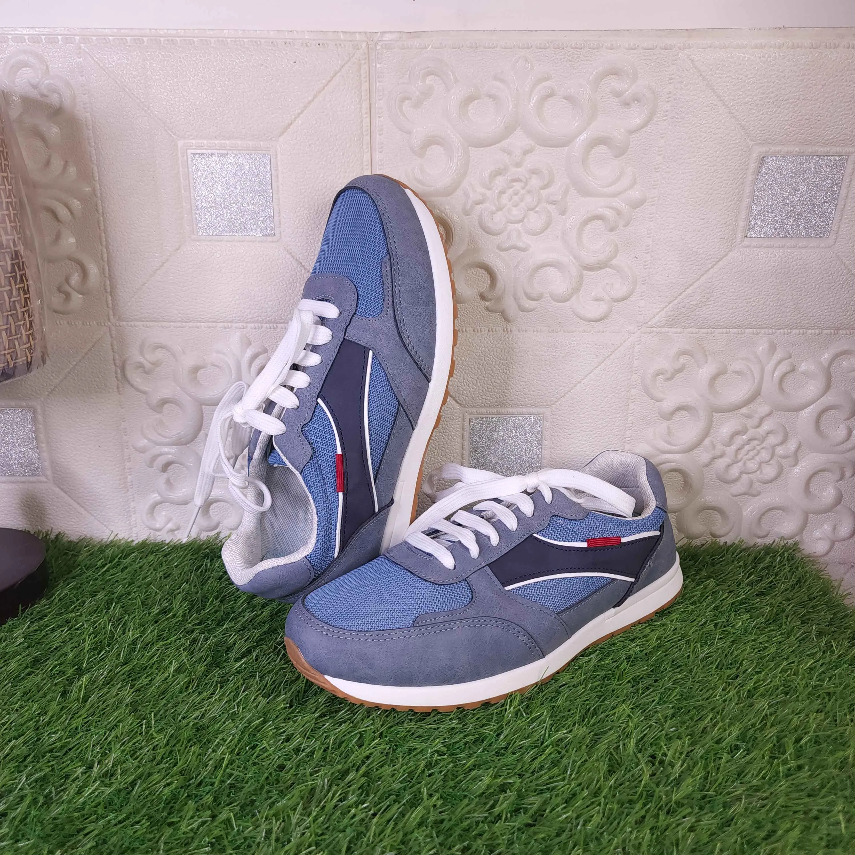 MJAF-002 Navy Braided Sandals