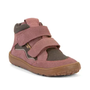 Camel Active Casual Shoes Froddo Girl's Tex Autumn Waterpoof Barefoot Shoes - Grey/Pink