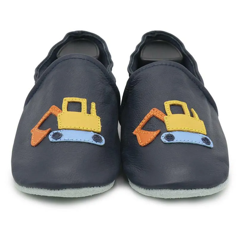 Excavator Dark blue  Women Slippers Low Slippers
