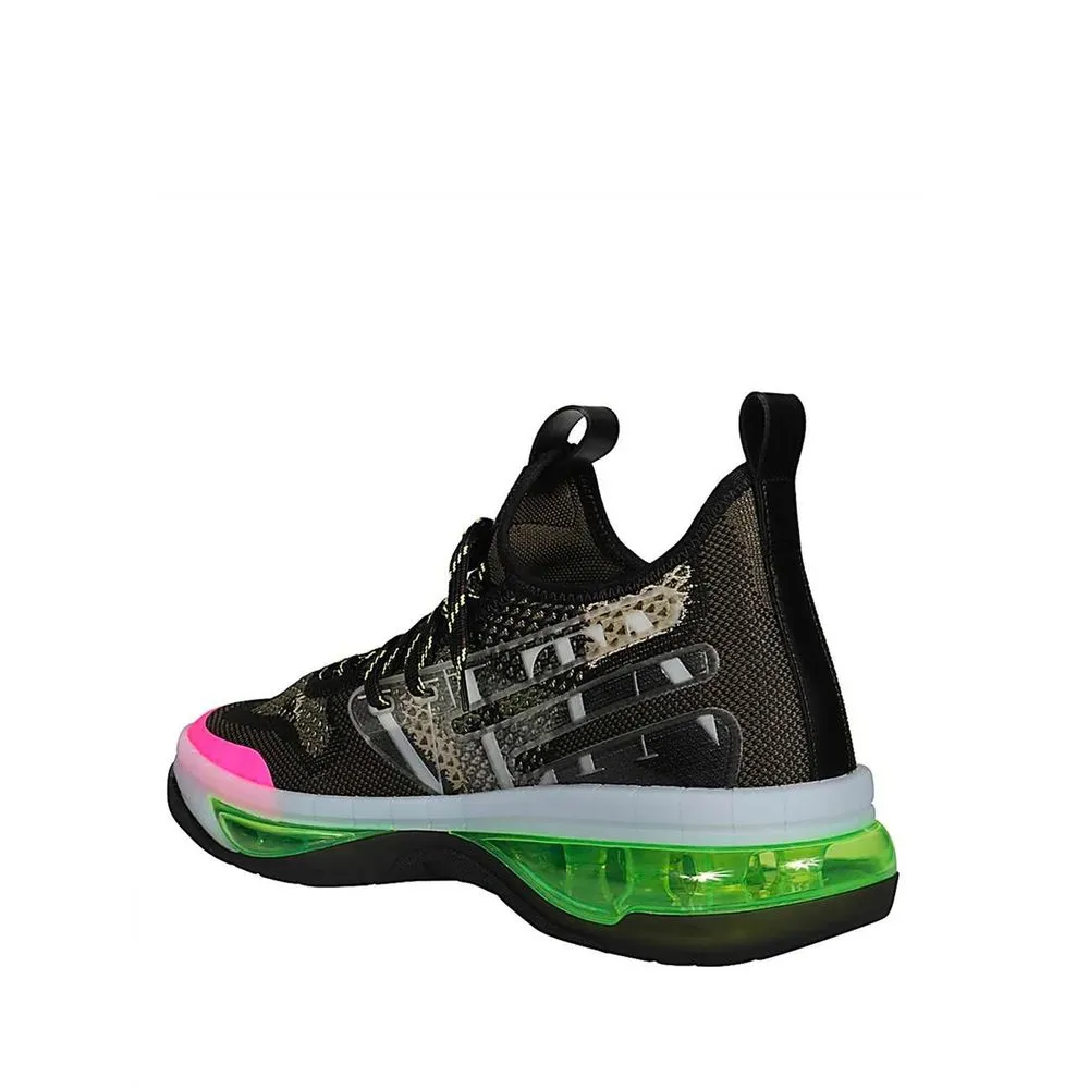 Valentino Garavani Black Fabric Athletic Sneakers Sneakers At Ross