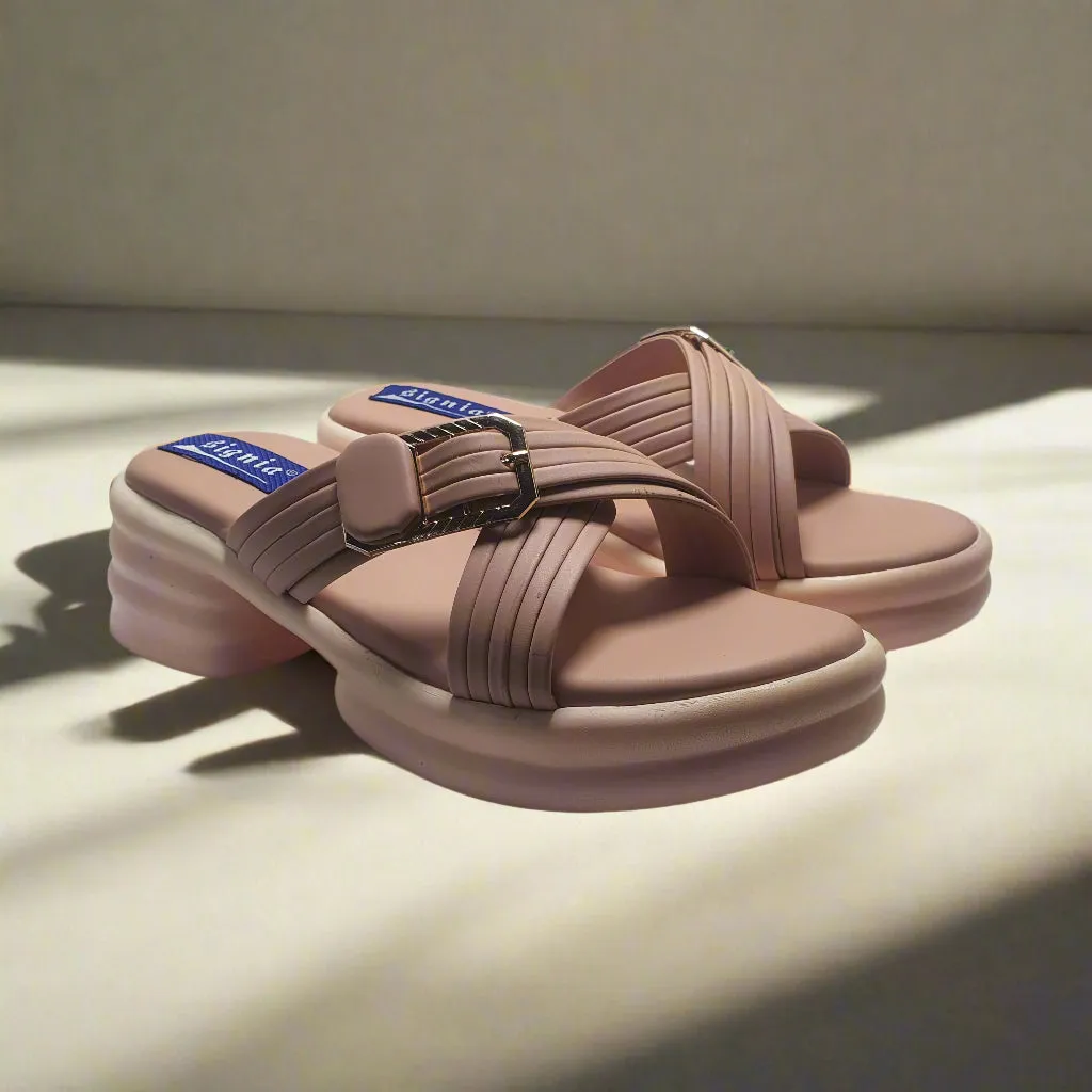 Pink  | Soft Slippers for Women Lounge Slippers