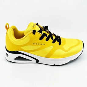 Tech Running Shoes Skechers Tres Air Revolution Airy Yellow Mens Air Cooled Sneakers
